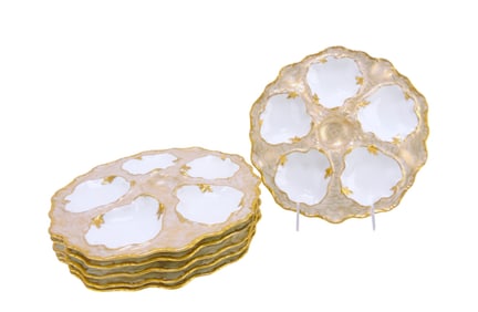 Limoges France set of 6 - 9 1/2"