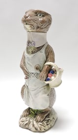 B & L Gesetzl Gesch majolica rabbit