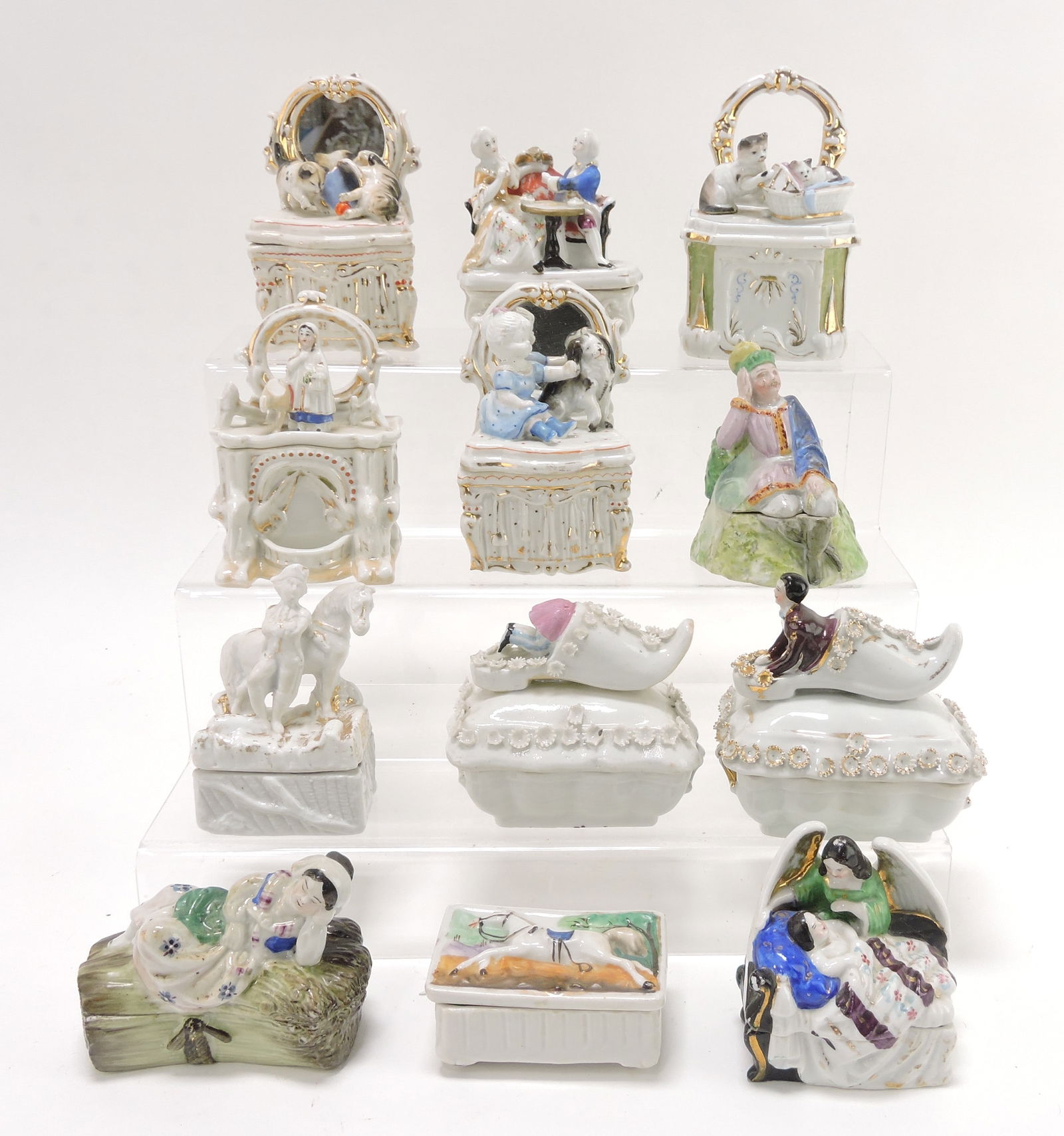 Staffordshire / porcelain lot of 12 (1 of 1)