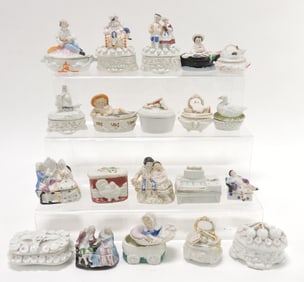 Staffordshire / porcelain lot of 20