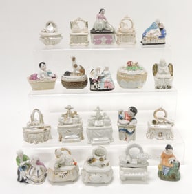 Staffordshire / porcelain lot of 20