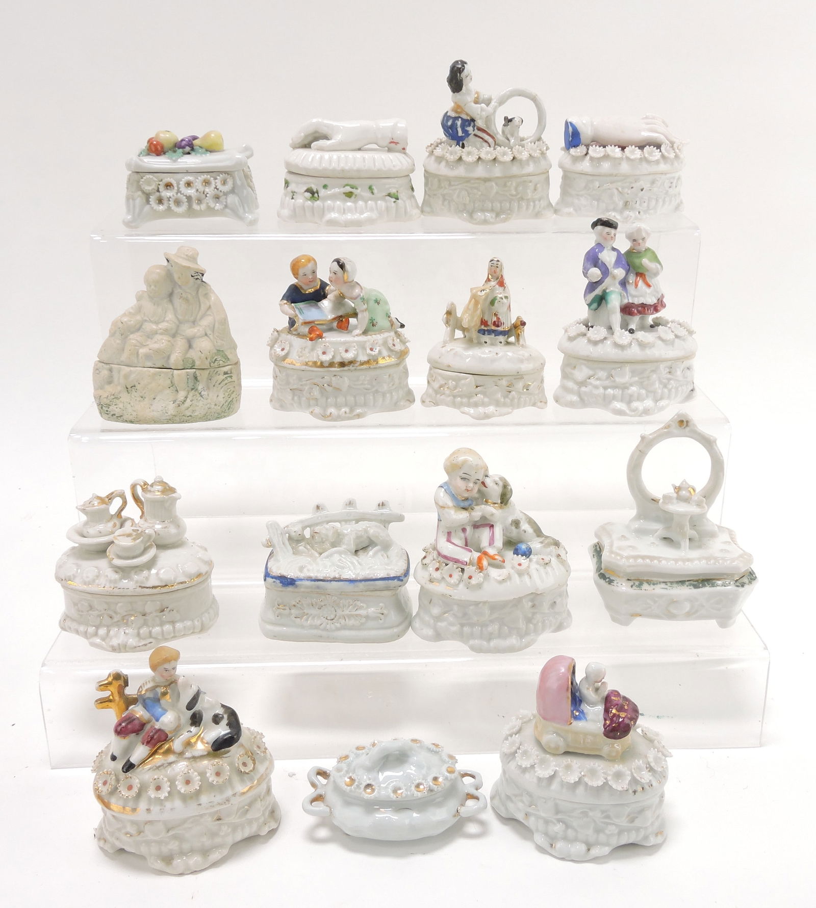 Staffordshire  / porcelain lot of 15 (1 of 1)