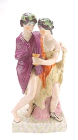 Monumental Staffordshire figure of