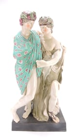 Monumental Staffordshire figure of