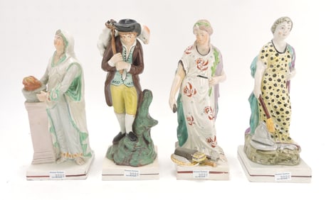 Staffordshire Pearlware lot of