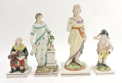 Staffordshire Pearlware lot of