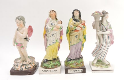 Staffordshire Pearlware lot of