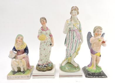 Staffordshire Pearlware lot of