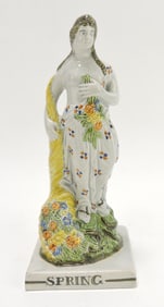 Staffordshire Pearlware Four Seasons