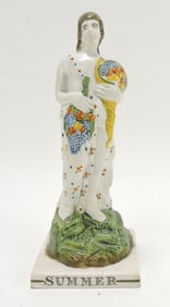 Staffordshire Pearlware Four Seasons