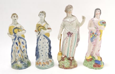 Staffordshire Pearlware lot of