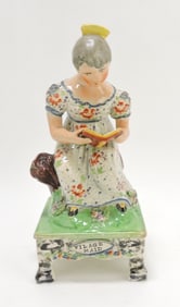 Staffordshire Pearlware 'Village Maid'