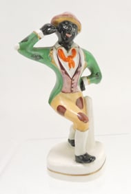 Staffordshire figure of a dancer,