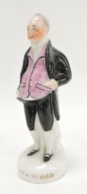 Staffordshire figure of 'Jemmy Wood',