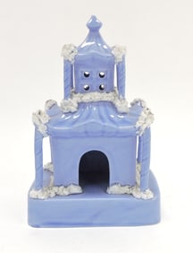 Staffordshire lilac pastille burner,