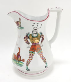 Elsmore & Forster 'Clown' puzzle jug,