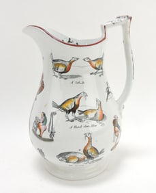 Elsmore & Forster 'Clown' puzzle jug,