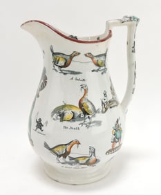 Elsmore & Forster 'Clown' puzzle jug,