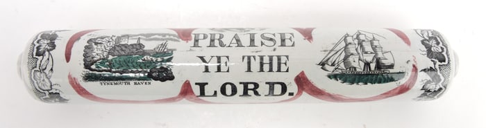 Staffordshire pink lustre and transferware