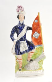 Staffordshire 'Scotland's Pride' figure