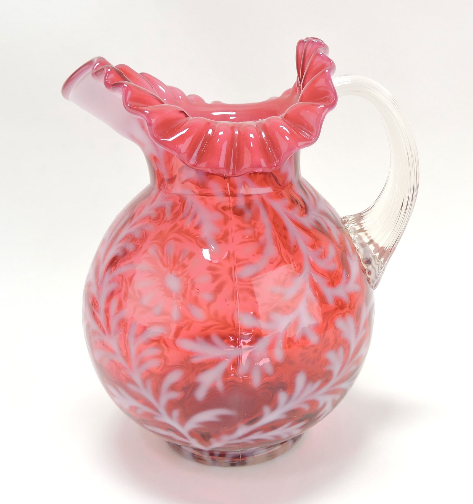 Fenton cranberry opalescent