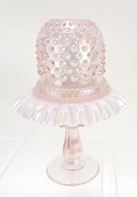 Fenton rose carnival opalescent