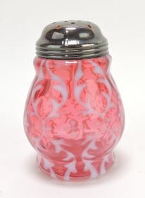 Cranberry opalescent spanish lace