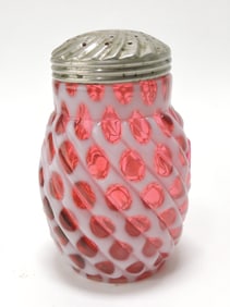 Cranberry opalescent big window