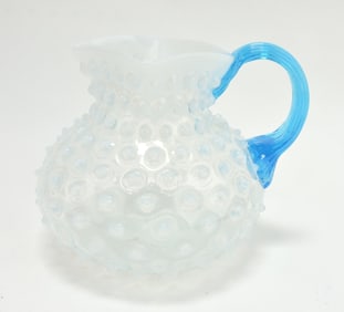Phoenix Glass Knob Optic pitcher,