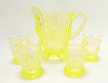 Moser vaseline uranium glass