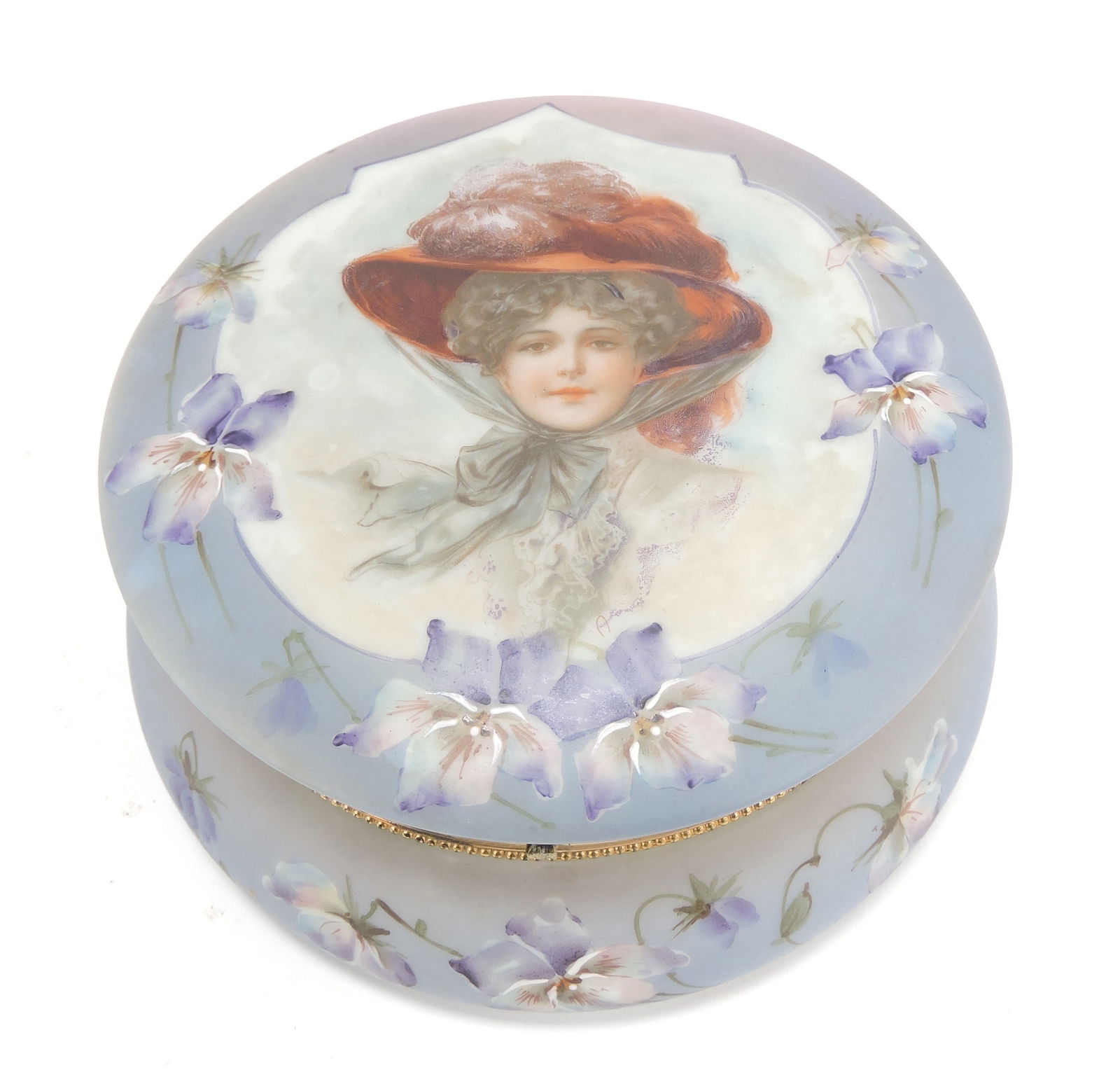 RARE Nakara Gibson Girl dresser box (1 of 5)