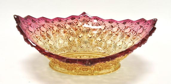 Amberina daisy & button diamond