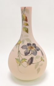 Mt. Washington burmese bottle vase