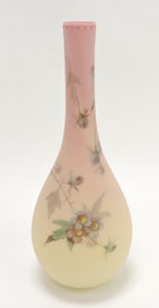 Mt. Washington burmese bud vase
