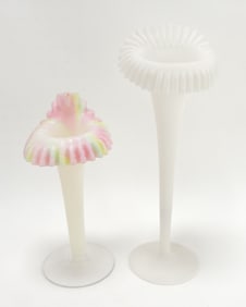 Rainbow satin glass jack in the pulpit