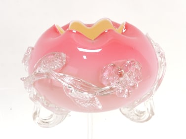 Stevens & Williams peachblow rose