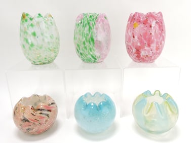 Spatter glass and Vasa Maria lot