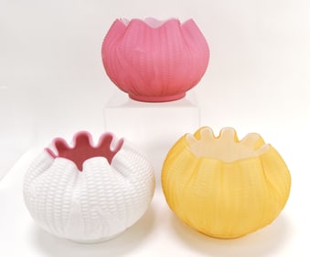 L.G. Wright lot of 3 corn maize rose