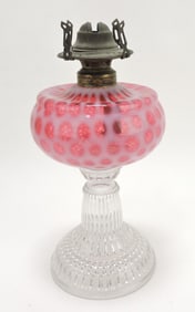 Hobbs cranberry opalescent windows