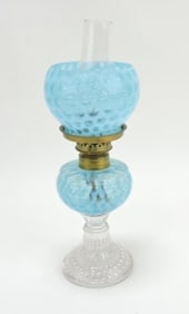 Blue opalescent 'Eyes' miniature