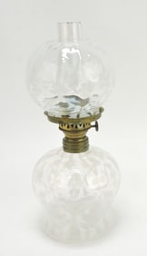 Clear opalescent Spanish Lace