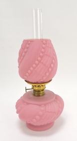 Pink satin Brady's Night Lamp