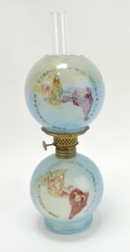 Pan Am Expo miniature oil lamp,