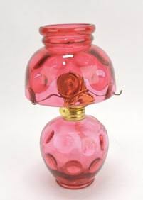 Cranberry coin spot miniature