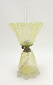 Vaseline uranium glass miniature