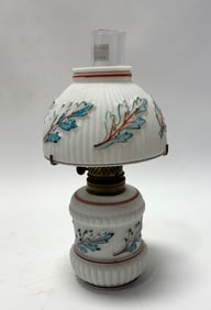 Crown Milano satin glass ribbed