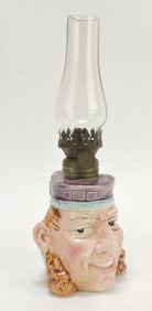 Majolica toby jug miniature