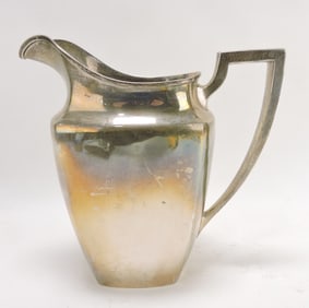 Sterling silver pitcher, 9 1/2", 22 ozt