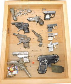 Frame of cap guns, lighters, and more,