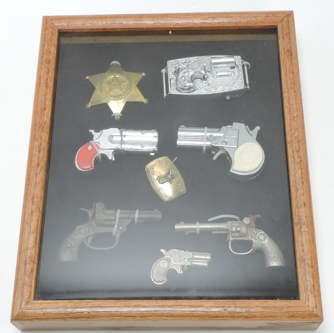 2 Hopalong Cassidy Cap Guns In Original Box